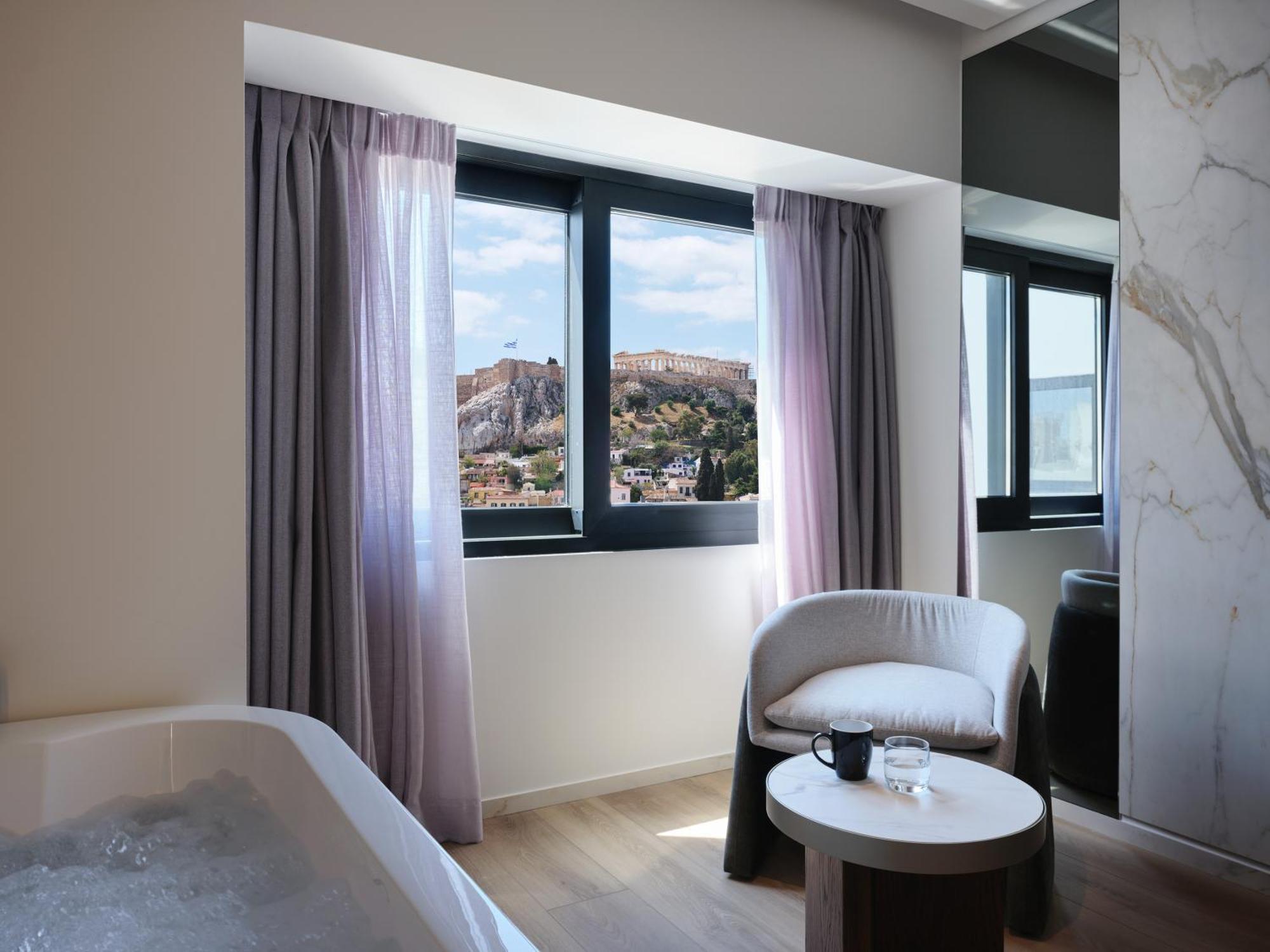 אתונה Nur Edge Aparthotel - Acropolis Skyline מראה חיצוני תמונה